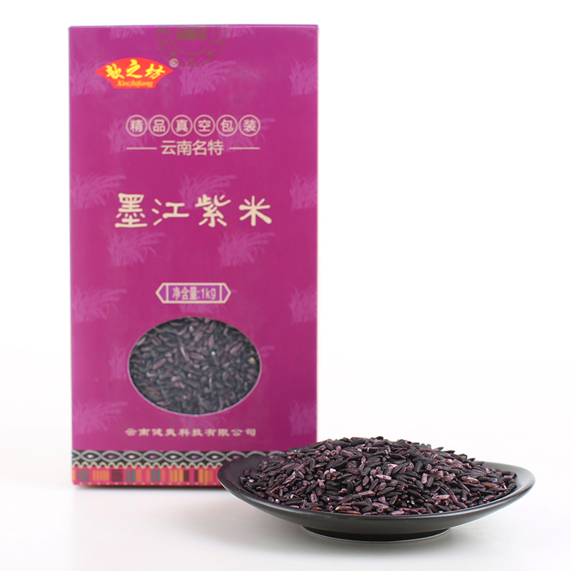 歆之坊全胚芽墨江紫米1kg
